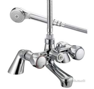 Bristan Brassware -  Value Club Pillar Bsm Chrome Plated Wth Metal Heads