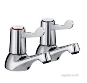 Bristan Brassware -  Value Lever Bath Taps Chrome Plated With Ceramic