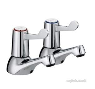 Bristan Brassware -  Value Lever Bath Taps Chrome Plated With Ceramic Val 3/4 C Cd