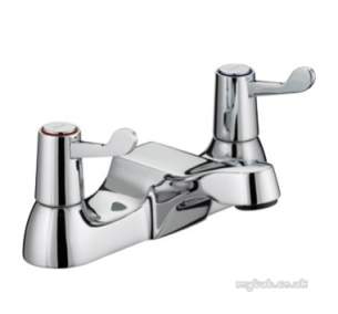 Bristan Brassware -  Value Lever Bath Filler Chrome Plated With Ceramic