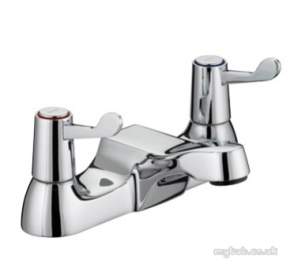 Bristan Brassware -  Value Lever Bath Filler Chrome Plated With Ceramic Val Bf C Cd