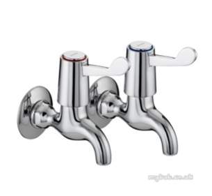 Bristan Brassware -  Value Lever Bib Taps Chrome Plated With Ceramic Val Bib C 6 Cd