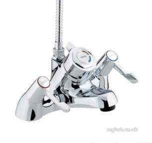 Bristan Brassware -  Value Lever Bath Filler Thermo Shower Ch