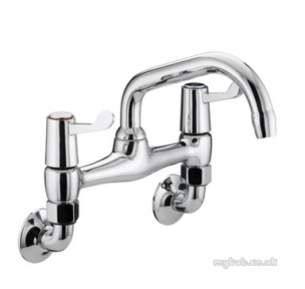 Bristan Brassware -  Value Lever W/m Bridge Sink Mixer Chrome Plated Wth