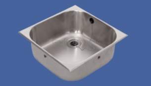 Sissons Stainless Steel Products -  C20132n 400 X 400 X 250 Inset Bowl Ss