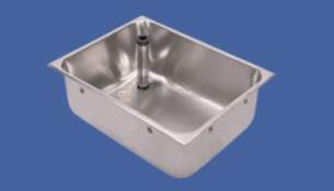 Sissons Stainless Steel Products -  C20136l 610 X 460 X 300 Left Hand Inset Bowl Ss