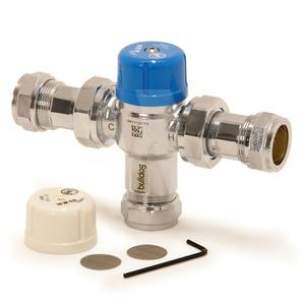 Pegler Thermostatic Mixing Valves -  Wolseley Bulldog 22mm Ilc Tmv 3 And 2