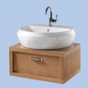 Twyford Galerie Plan Furniture -  Cassini 600 Underbasin Furniture Unit Cs0100sa