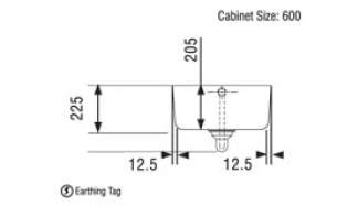 Rangemaster Sinks -  Leisure Belfast Cbl595 1.0b Sink Wh