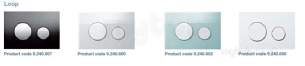 Macdee Cisterns -  Wirquin Group Macdee Dual Flush Plate Wh/wh