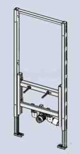 Macdee Cisterns -  Macdee In-wall Bidet Frame 1.12m