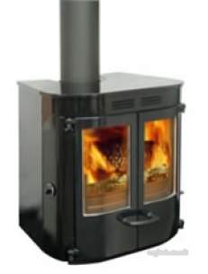 Charnwood Multi Fuel Room Heaters -  Wells Charnwood Slx20-black 009/slx20in