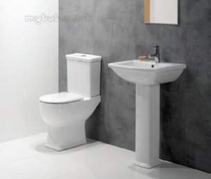 Eastbrook Sanitary Ware -  27.0601 Cheltenham Basin 598 One Tap Hole White