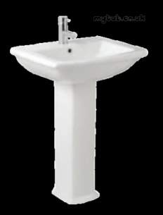 Eastbrook Sanitary Ware -  27.0611 Cheltenham Pedestal White