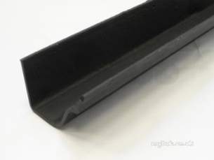 Classical Cast Iron Rainwater -  125mm X 100mm 1829mm No46 Moulded Gtr G830 Cast Iron