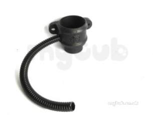 Classical Cast Iron Rainwater -  75mm Rainwater Diverter Kit A593 Cast Iron
