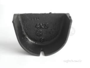 Classical Cast Iron Rainwater -  100 X75 External Stopend For Spigot G814 Cast Iron