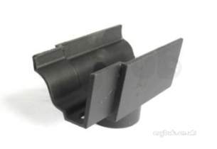 Classical Cast Iron Rainwater -  100mm X 75mm No.46 Nozzle 65 Drop G836