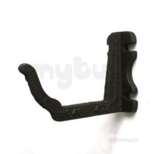Classical Cast Iron Rainwater -  150x100mm No46 Iron Fascia Bracket G839 Cast Iron