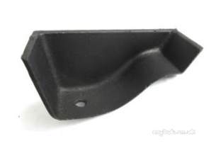 Classical Cast Iron Rainwater -  100mm Og Stopend For Spigot G845 Cast Iron