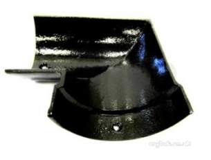 Classical Plus -  125mm Half Round 90d Angle L/h G802