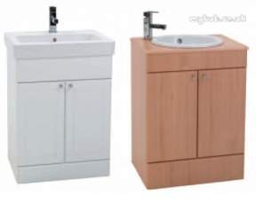 Eastbrook Furniture -  34.01102 New Classic 600 Vanity Unit