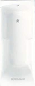Eastbrook Baths -  23.5341 Classic Showerbath 1700x750 Wh