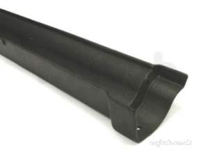 Classical Plus -  115mm X 6ft Og Gutter Black G840