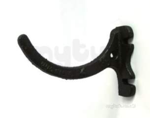 Classical Cast Iron Rainwater -  100mm Fascia Bracket G809 Cast Iron