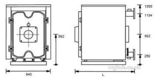 Clyde Commercial Ind Gas Boilers -  Clyde Ckom 506/8-2pr Ci Blr Riello Oil