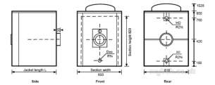 Clyde Combustion Boiler Spares -  Clyde Ck40170 Slight Glass Assembly Ck40