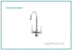 Astracast Brassware -  Astracast Colonial Springflow Tap E/gold