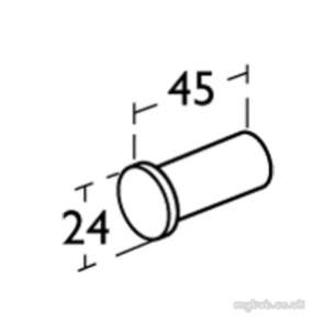 Ideal Standard Concept Accessories -  Ideal Standard Concept N1313aa Robehook Cp