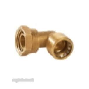 Ibp Conex Cuprofit Push Fit Fittings -  Ibp Pushfit Bent Tap Conn 15x1/2