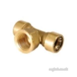 Ibp Conex Cuprofit Push Fit Fittings -  Ibp Pushfit Female Br Tee 15x1/2x15mm