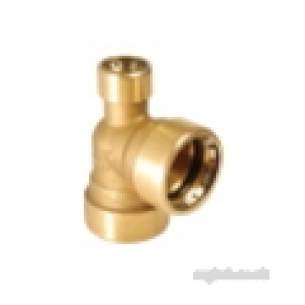 Ibp Conex Cuprofit Push Fit Fittings -  Ibp Pushfit Red End Tee 28x15x28mm