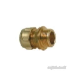 Ibp Conex Compression Fittings -  Conex 302 22mm X 1 Inch Mi Str Coupling