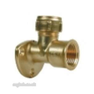 Ibp Conex Compression Fittings -  Conex 403wl 22mm X 1/2 Inch Fi Wallplte Elbow