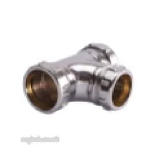 Ibp Conex Compression Fittings -  Conex 601eqcp Chrome Plated 42mm Equal Tee Kkk5320601eq