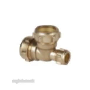 Ibp Conex Compression Fittings -  Conex Dzr S601 28mm X 22mm X 28mm Red Tee