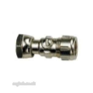 Ibp Conex Compression Fittings -  Conex 722 15mm X 1/2 Inch Fi Str Service Valve