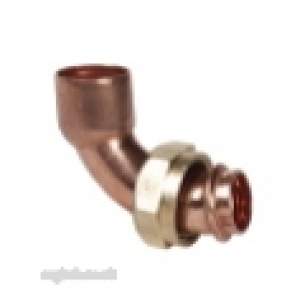 Ibp General Range Conex End Feed Fitting -  Ibp 607tc 15mm X 3/4 Inch Bent Tap Connector