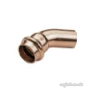 Ibp B Press Crimp Fittings -  Ibp B-press P21s 22mm Mxf Obtuse Elbow