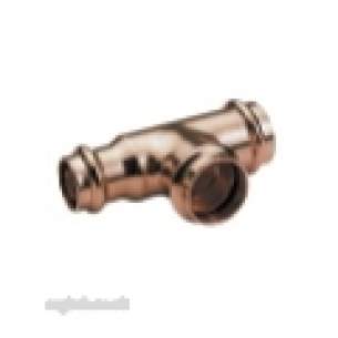 Ibp B Press Crimp Fittings -  Ibp B-press P26 28x15x28mm Red End Tee