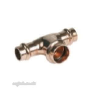 Ibp B Press Crimp Fittings -  Ibp B-press P28 15x15x22mm Red Tee