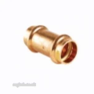 B Press 28mm Straight Coupler-gas