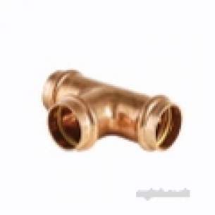 Conex B Press 28mm Equal Tee-gas