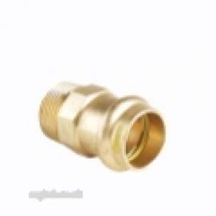 Ibp B Press Crimp Fittings -  B Press 15 X 1/2 Male Str Conn-gas