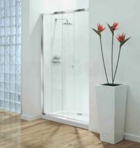 Coram Optima Shower Enclosures -  Coram Optima 1000mm Sliding Door Ch/mod1 Door Only