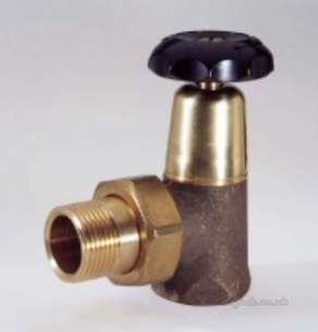 Crane Radiator Valves -  Crane D201 Matt Combi Rad Valve 20